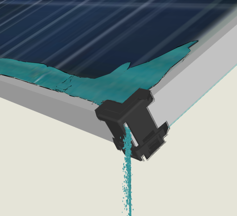 SolarDrain™ Clamp 1000 pieces